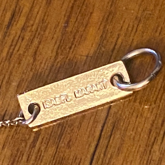 Isabel Marant Primary Colors  Bead Necklace on Gold Chain 16" NWOT - Picture 10 of 11